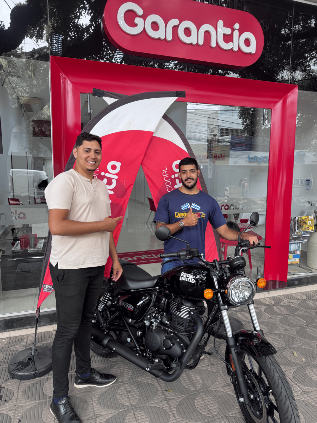 Cliente contemplado · Samuel