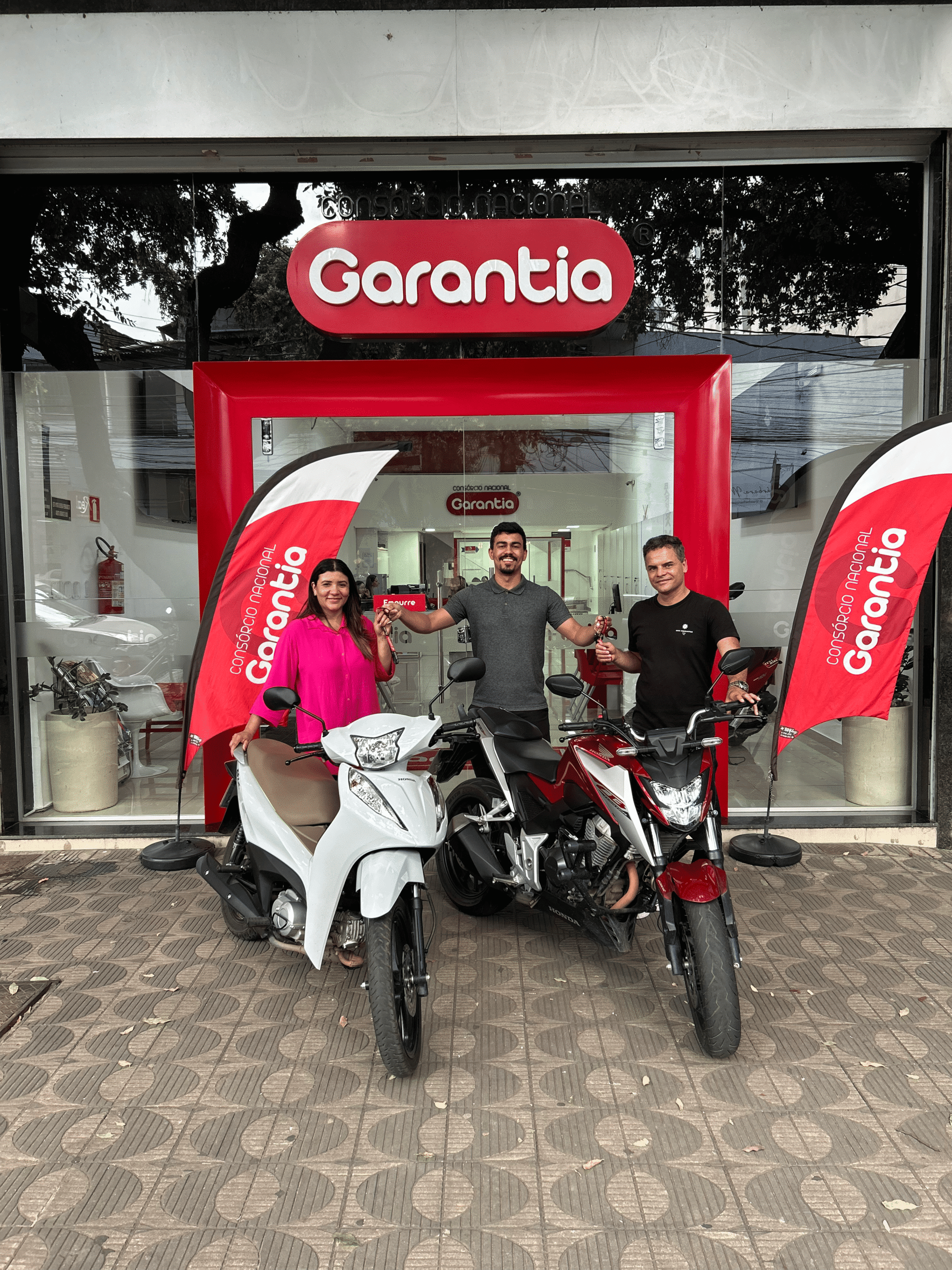Cliente contemplado · Franscislaine e Ronivaldo
